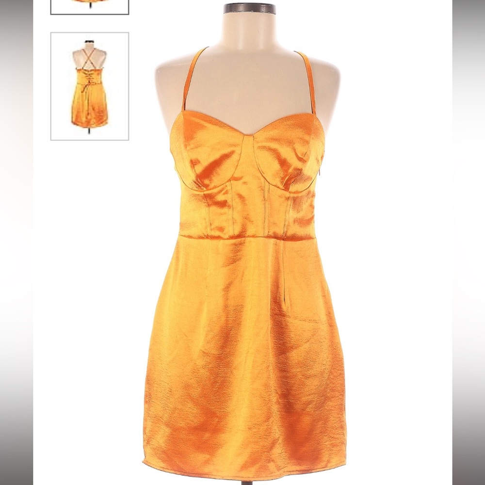 Wild Fable Orange Dress